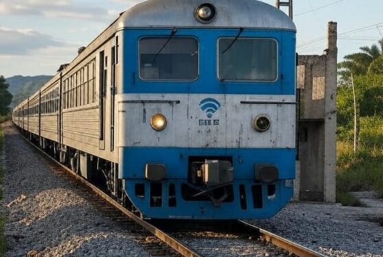 cuba wifi via ferroviaria imagen generada con Grok